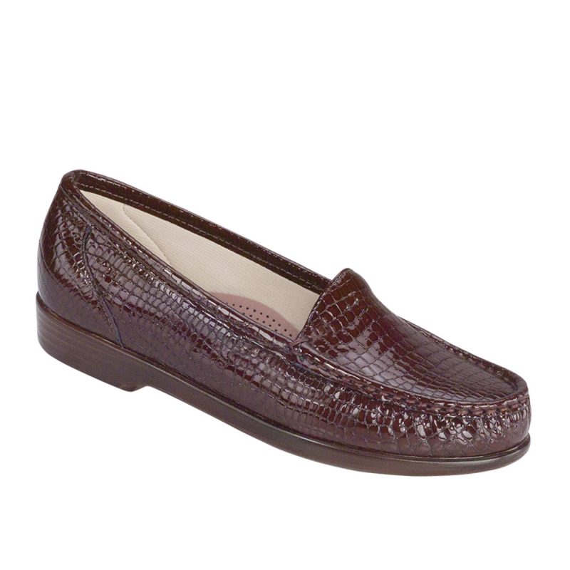 Women sSimplify BrownCroc.sas womens simplify brown croc 1556 184 1