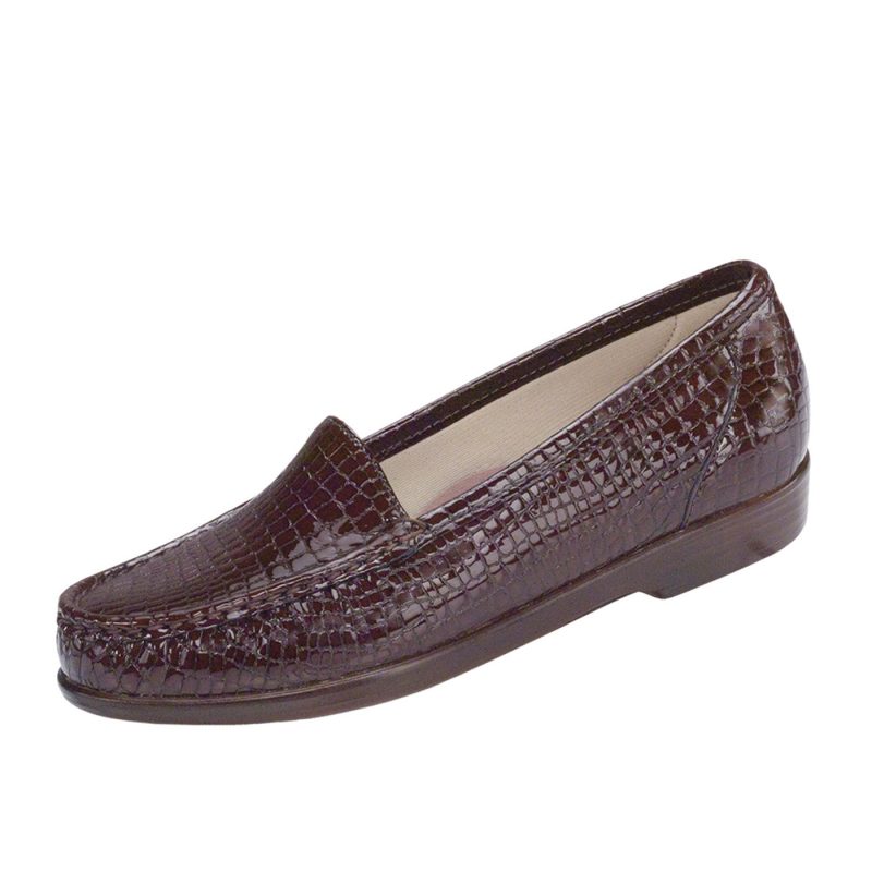 Women sSimplify BrownCroc.sas womens simplify brown croc 1556 184 2