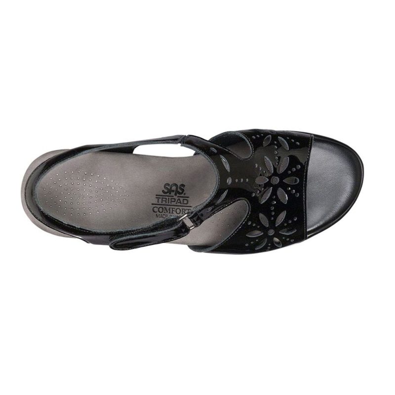 sas womens sunburst black patent 2270 086 4