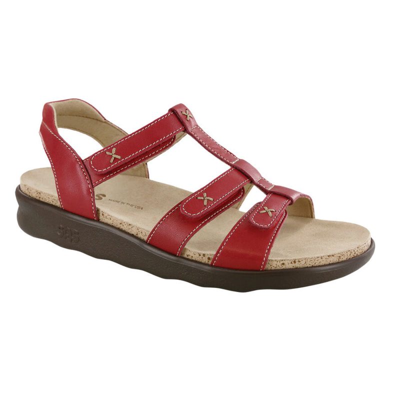 womens sorrento red 1